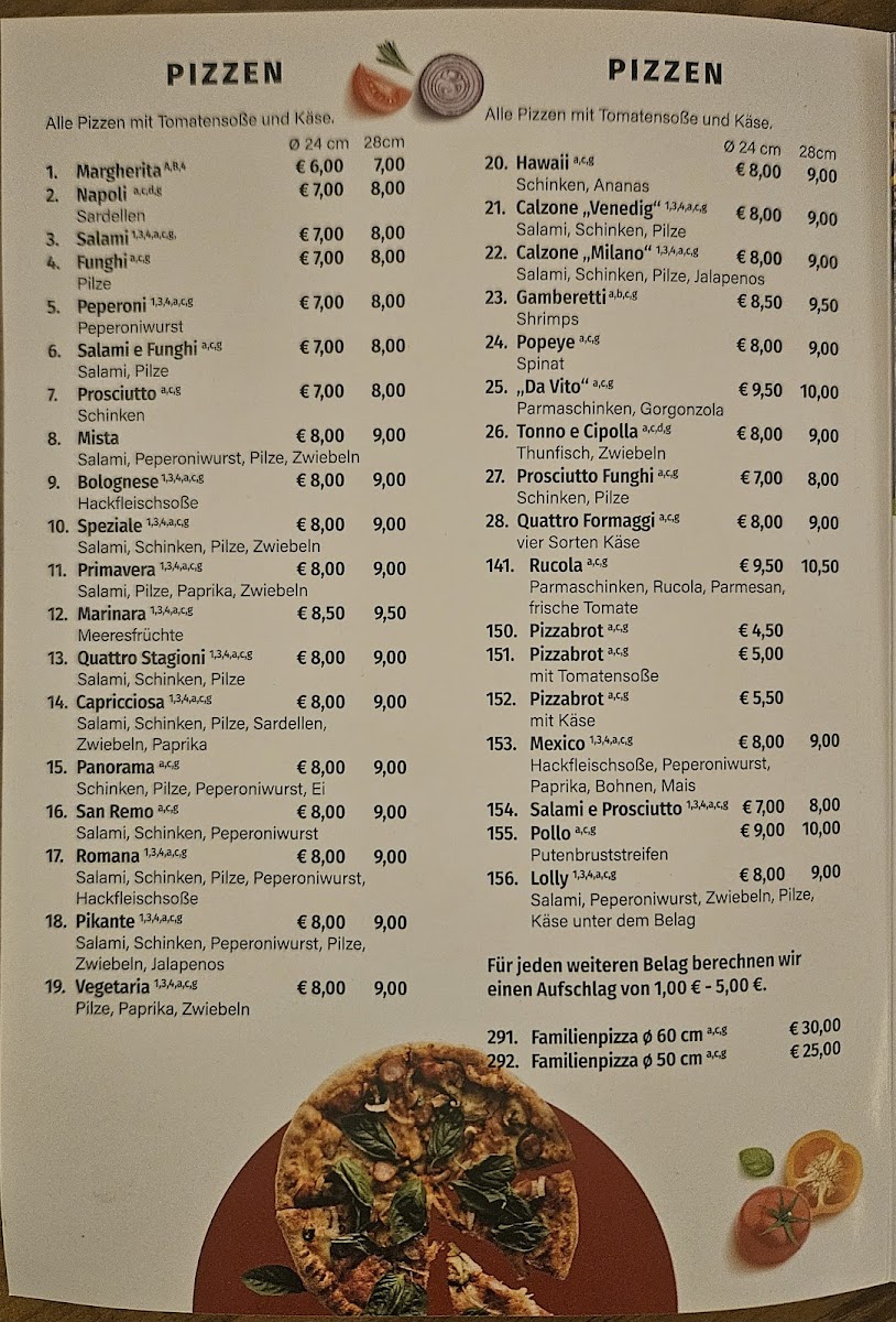 Menu Pizzeria & Ristorante Da Vito-1