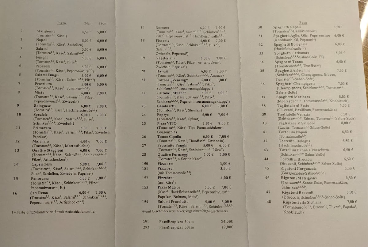 Menu Pizzeria & Ristorante Da Vito-6